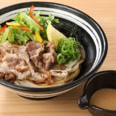 盛夏メニュー！！ 黒毛和牛焼きしゃぶうどん