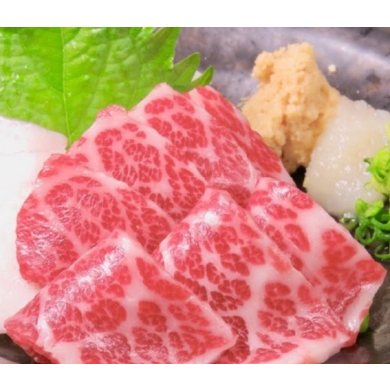 【熊本直送大トロ馬刺し】