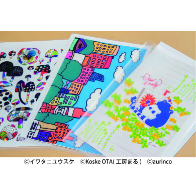 オリジナルクリアファイル