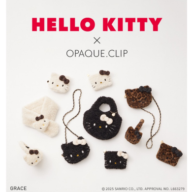 【HELLO KITTY× OPAQUE.CLIP】 サンリオの人気キャラクター『 HELLO KITTY』とのコラボレーション再び!
