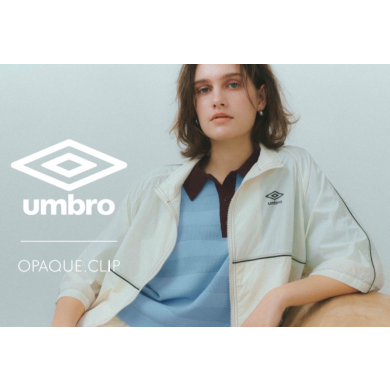 OPAQUE.CLIP/umbro初のコラボ