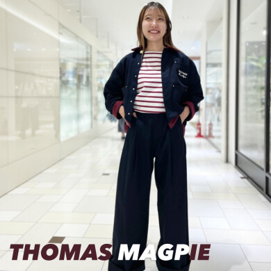 着るだけでこなれる！THOMAS MAGPIEの新作SET UP