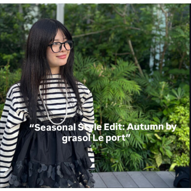 “This Fall, Wear It Your Way.” 　― この秋、自分らしく纏うスタイル