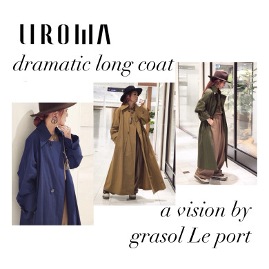 LIROMA "DRAMATIC" LONG COAT