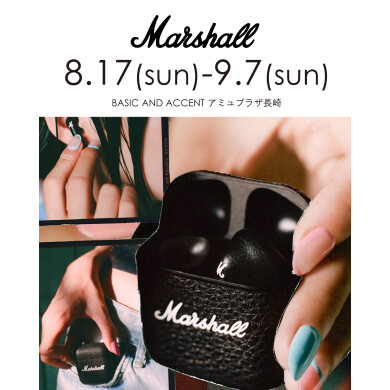 【Marshall】POPUP開催中！