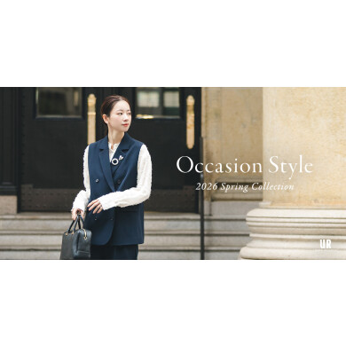 別注CHIGNON×ROSSO ジレ編　〰︎Occasion style　△model 159cm