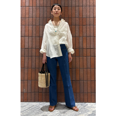 IMPERIAL LINEN オーバー シャツ