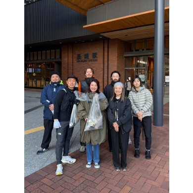 長崎駅周辺の清掃活動を行いました！