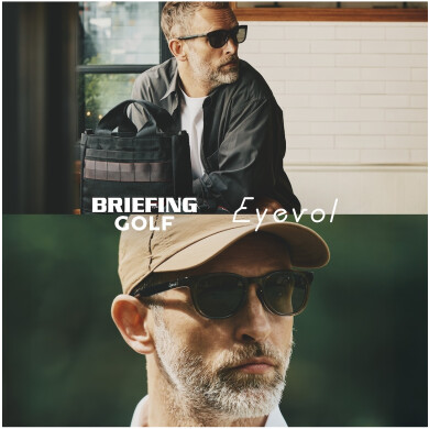 【 BRIEFING GOLF × Eyevol 】発売！