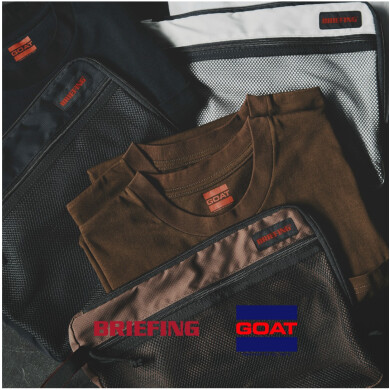 『GOAT（ゴート）× BRIEFING』Tシャツ