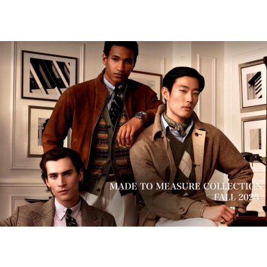 Polo Ralph Lauren オーダースーツ　〜Made to Measureスタート〜