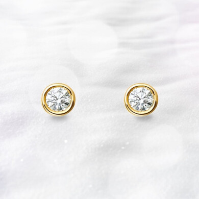 ダイアモンドピアス - Heart＆Cupid -