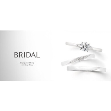BLOOMBRIDALリングがK10で作れるようになりました♪