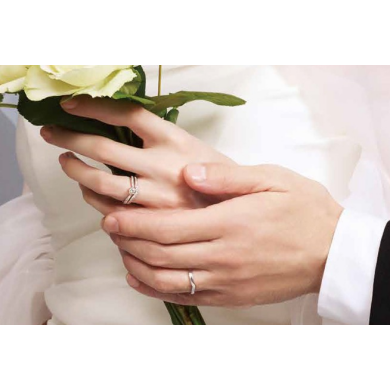 ブライダルリング　永久保証