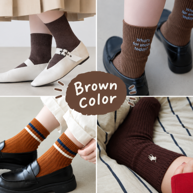 🤎Brown color socks🤎