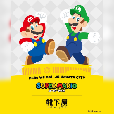 🌟SUPER MARIO × 靴下屋🌟