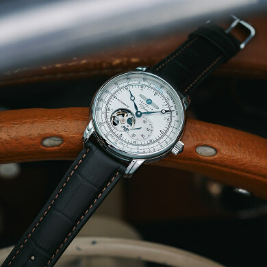 【ZEPPELIN】飛行船モデルのオープンハート⌚