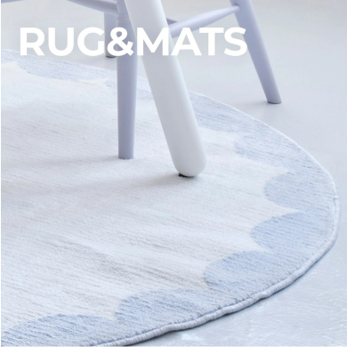 かわいいお部屋づくりは、「ラグ選び」から。