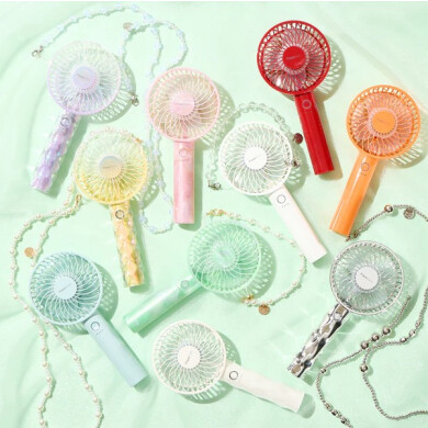 【NEW】ぷっくりキラキラな新デザインも!フレ ハンディファンが今年も発売