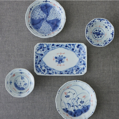 【新商品】華やかな赤絵の器シリーズ