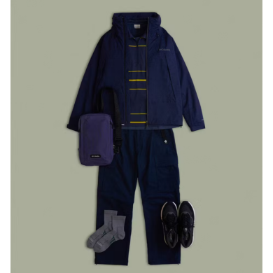 【コロンビア】気温別コーディネート MENS 雨⛈ver.