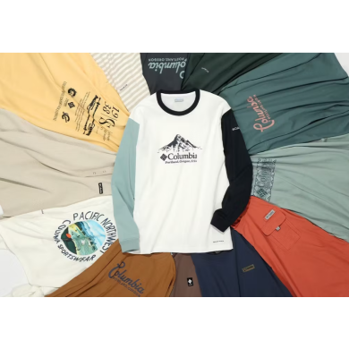 【コロンビア】新作ロングTシャツ紹介