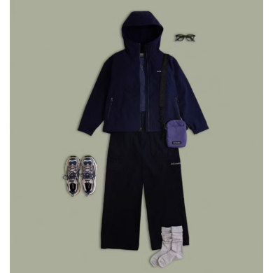 【コロンビア】気温別コーディネート　　雨⛈ver．