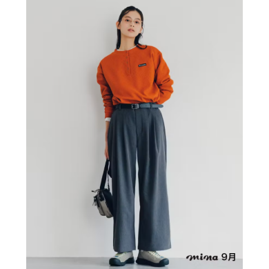 【コロンビア】ファッション雑誌・mina で掲載されたコーデ紹介
