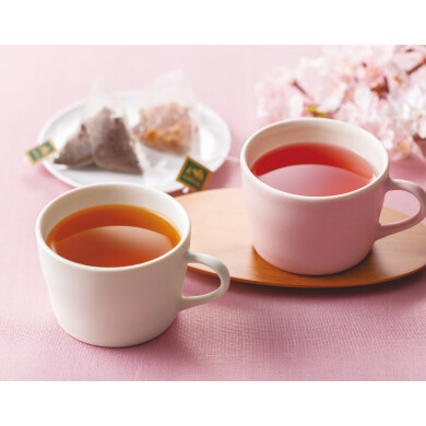 ノンカフェイン＆ローカフェインの「桜のお茶」