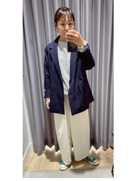 軽い着心地のジャケット