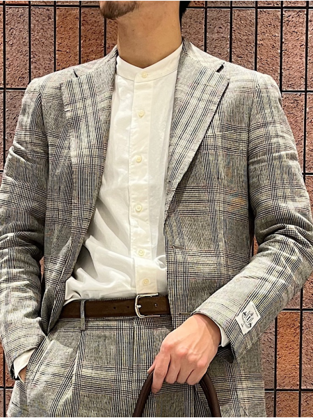 清涼感のあるサマーツィード