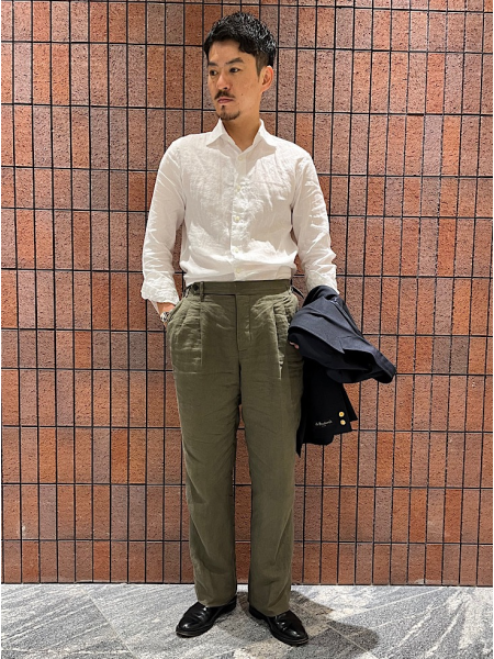 夏のジャケットスタイル