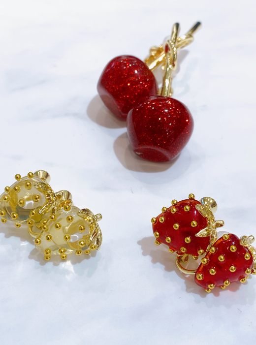 ♡再入荷！フルーツイヤリング♡