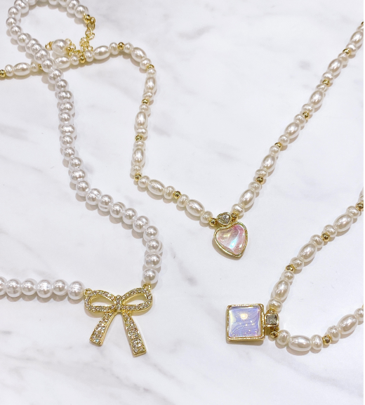 ♡新作パールネックレス♡